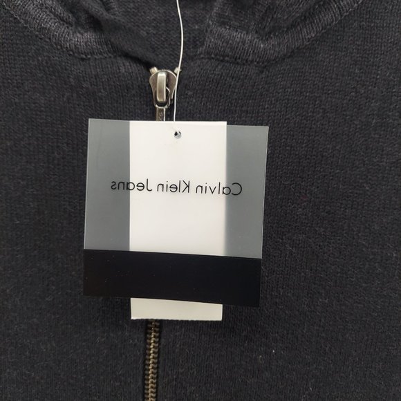 calvin klein Full Zip Knit Sweater size large - Picture 5 of 11